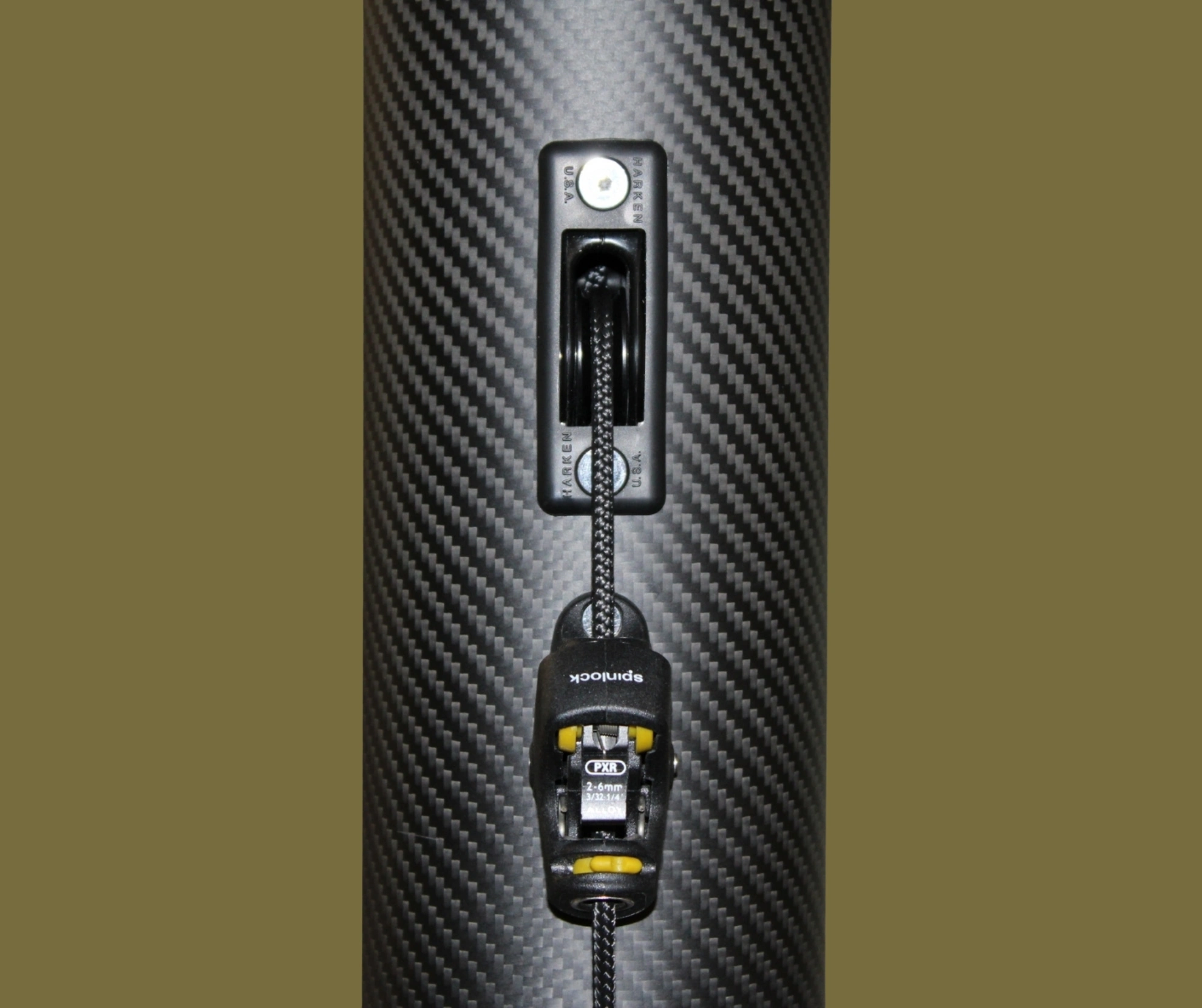 San Remo Carbon Shading System Tec Wire for superyachts/motoryachts