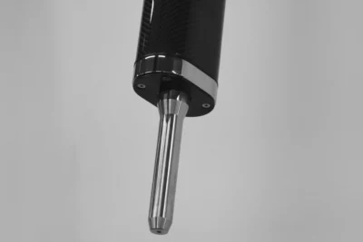 Tec Wire's carbon fibre Swimladder includes a Deck Pin, made to fit