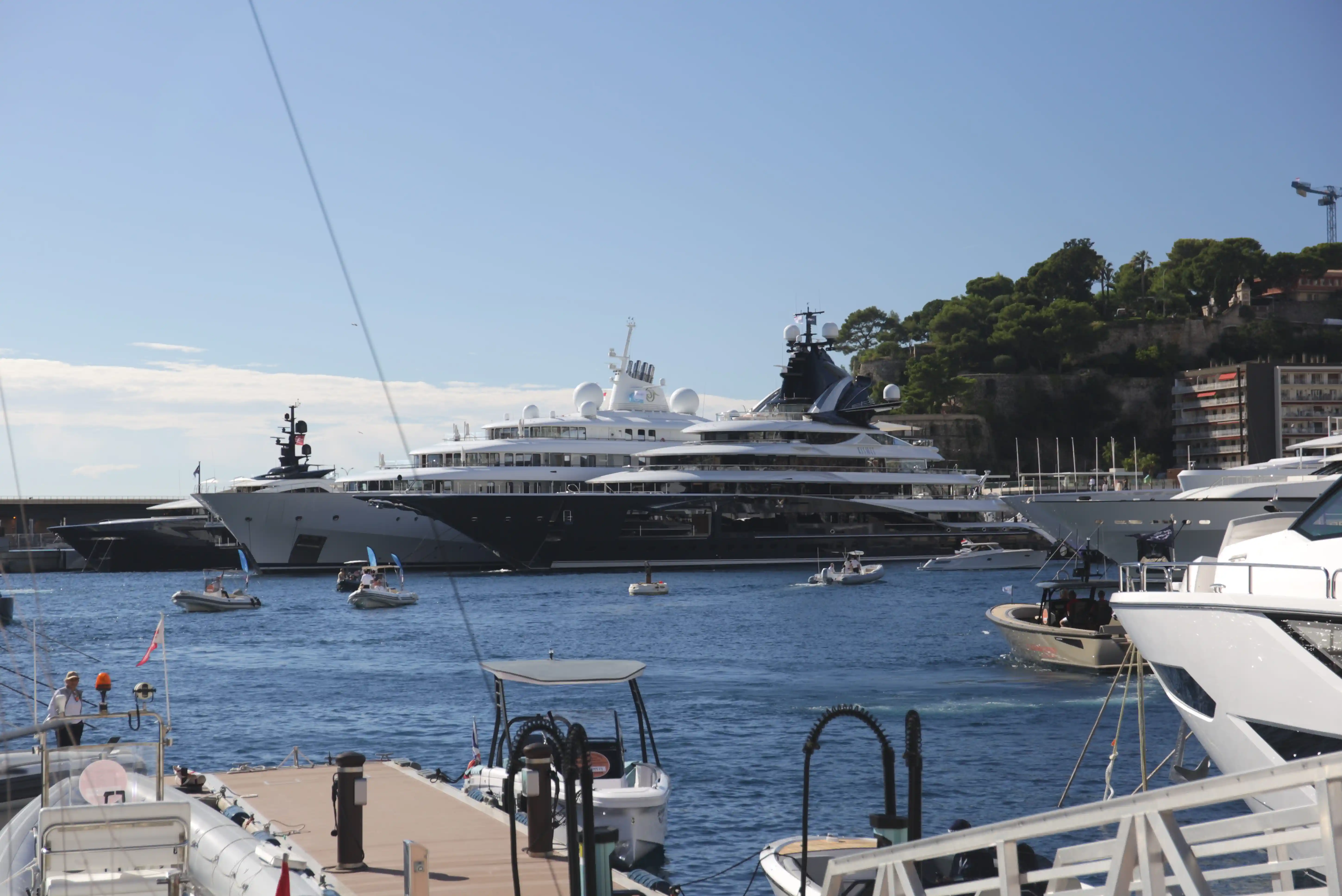Monaco Yacht Show 2024 Tec Wire Carbon Equipment on MY Kismet