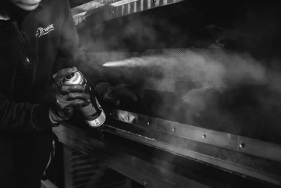 Tec Wire's Carbon Fibre Tender Fenders are crafted in-house, from preparing moulds to testing.
