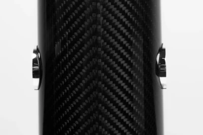 Carbon Fibre Stanchion with clearcoat finish