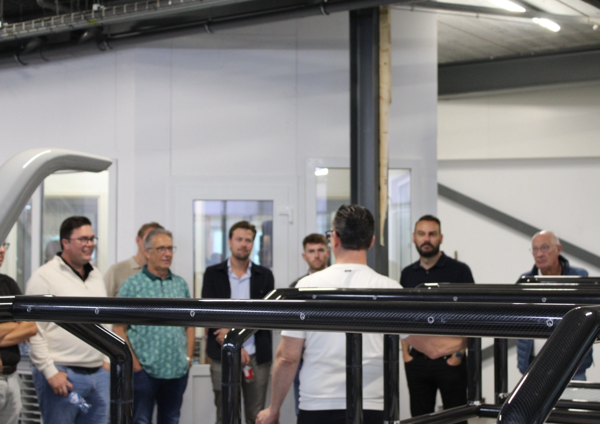 Tec Wire Goes Visit of OCG, carbon yacht equipment