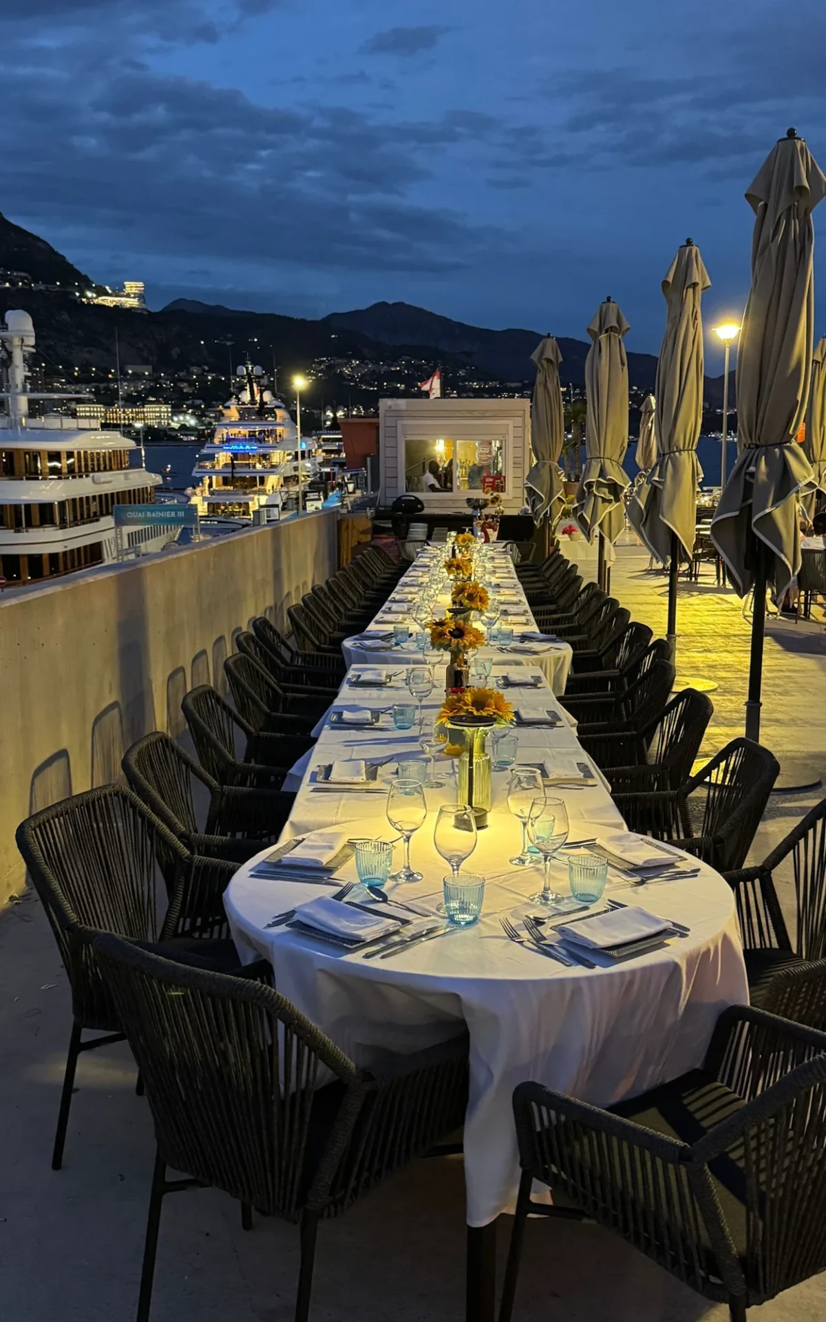 During the Monaco Yacht Show in 2025, Tec Wire sponsored the yearly Designer's Dinner